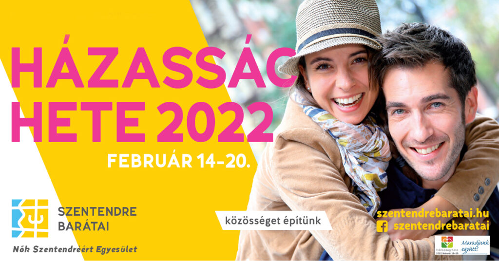 Házasság Hete: idén is lesznek programok Szentendrén