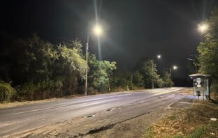 Elkészült a közvilágítás a pilisvörösvári Útőrház utcánál.