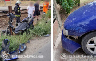 Vácra és Budakalászra is balesethez riasztották a tűzoltókat