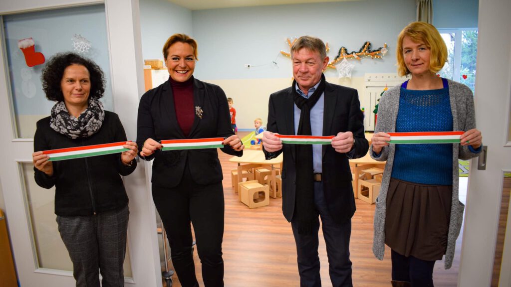 Átadták az Orgonaliget Bölcsődét Tahitótfaluban