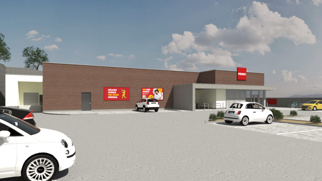 Penny áruház épül Pilisvörösváron
