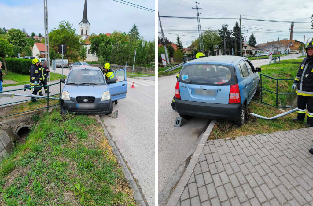 Baleset történt Budakalászon