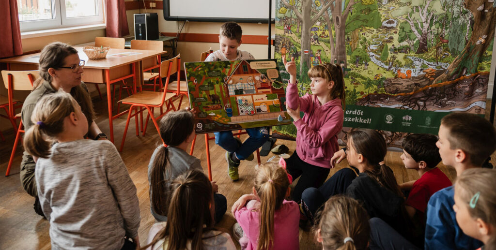Újra hatalmas az érdeklődés és igény az Iskolában az Erdő Programra