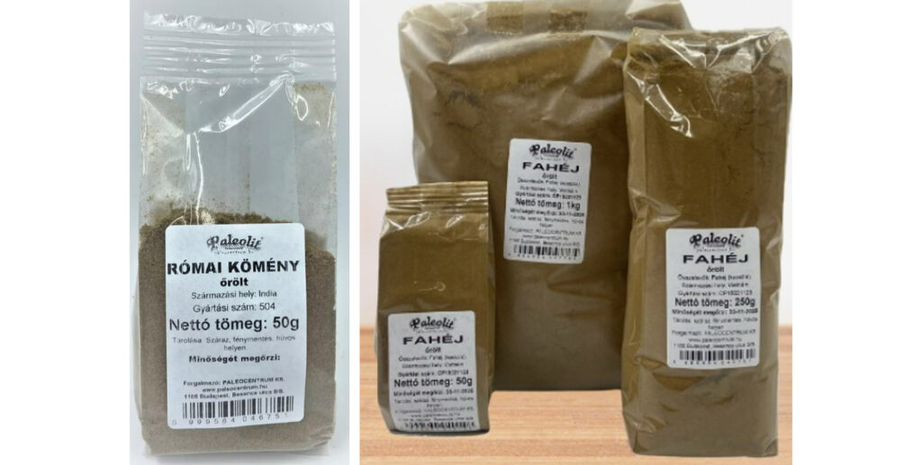 Paleolit márkájú fűszereket hívtak vissza