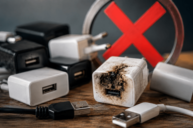 Az USB-töltők 80%-a megbukott a fogyasztóvédelmi vizsgálaton