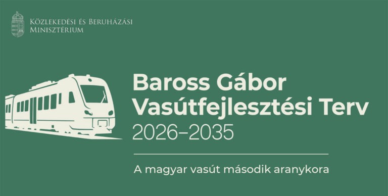 3550 milliárd forintos vasútfejlesztési program indul Magyarországon